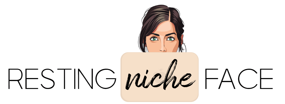 Resting Niche Face - Niche Ideas. Blog Tutorial. Income Growth.
